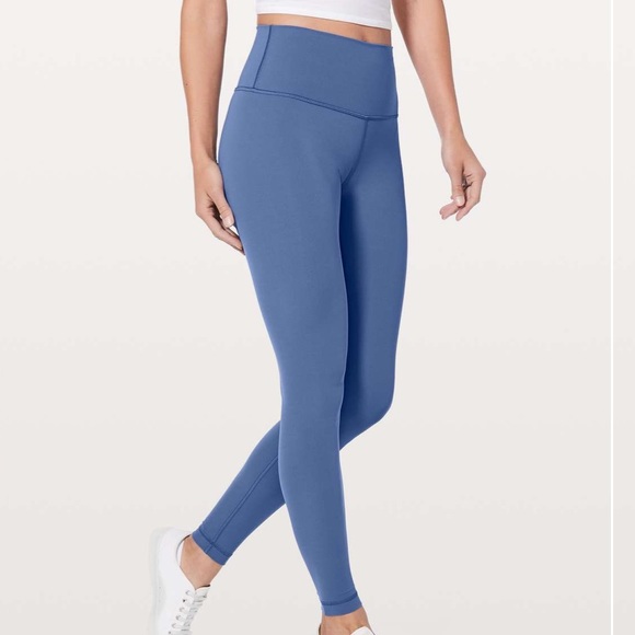 lululemon athletica Pants - Lululemon Blue High Rise Leggings